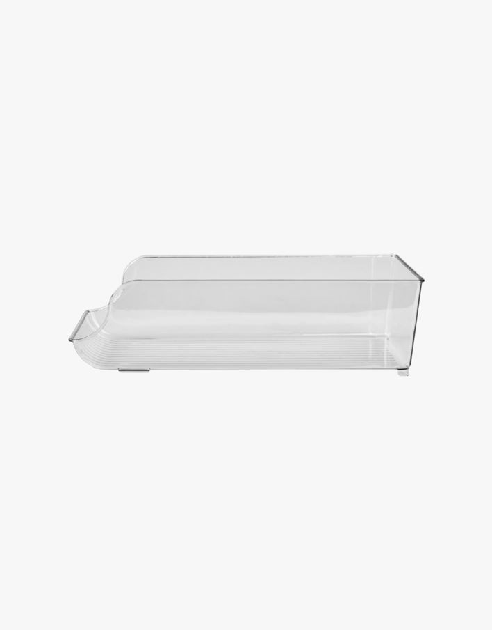 Oppbevaringsboks transparent - 35x15x10 cm transparent - 1