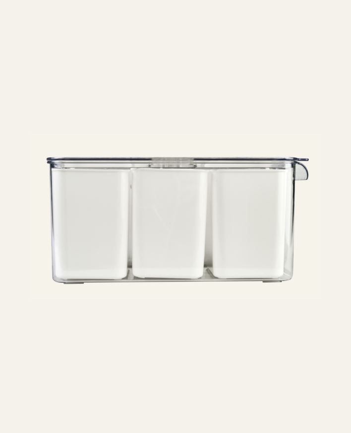 Oppbevaringsboks offwhite - 16x31,5x14,5 cm offwhite - 1