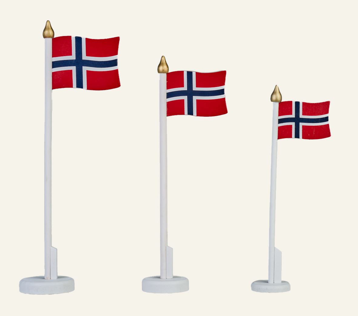 Flaggpynt multi rød - 5