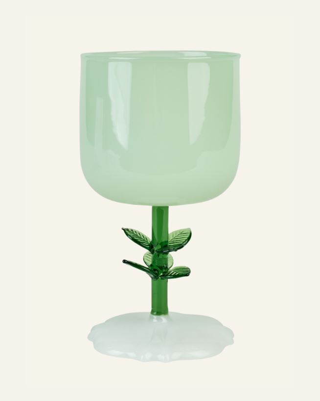 Vinglass grønn - 230ml grønn - 1