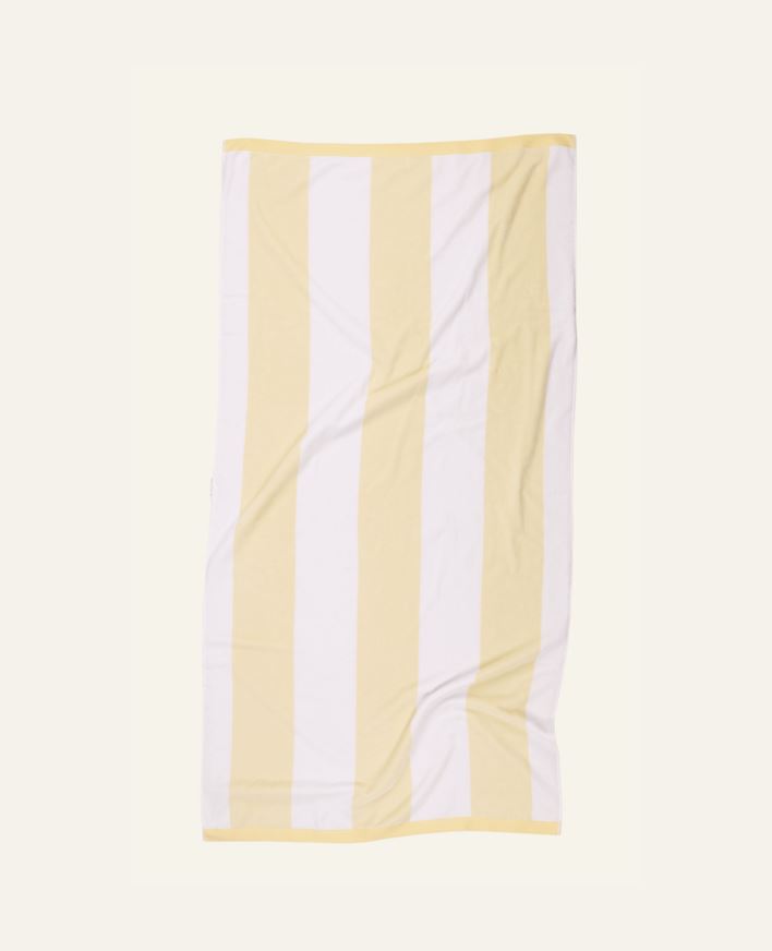 Badehåndkle lys gul - 90x180 cm lys gul - 1