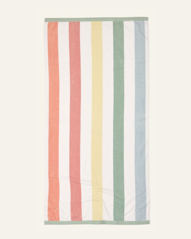 Badehåndkle multi rosa - 90x180 cm multi rosa - 1