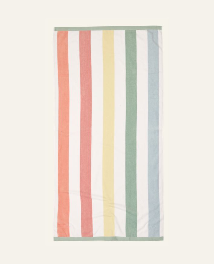 Badehåndkle multi rosa - 90x180 cm multi rosa - 1