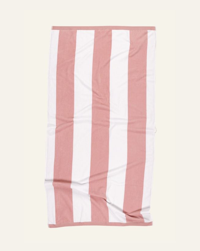 Badehåndkle rosa - 90x180 cm rosa - 1