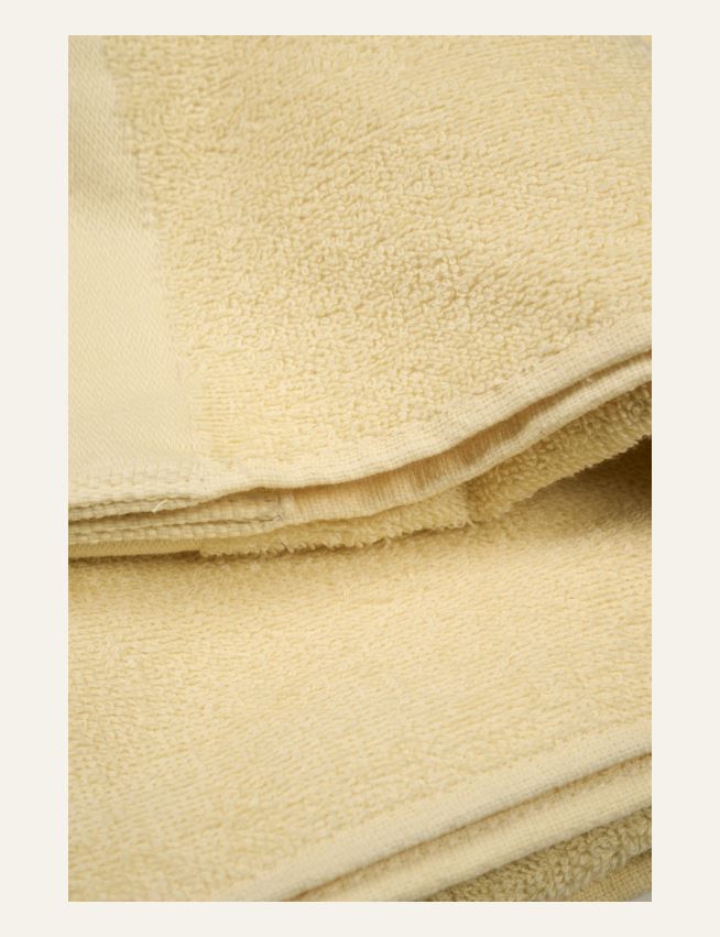 Badehåndkle gul - 2