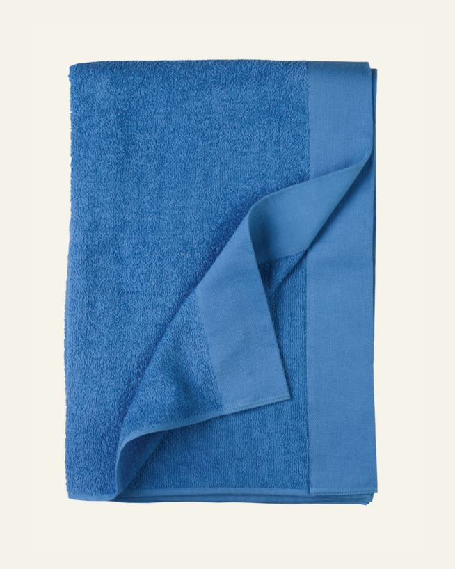 Badehåndkle blå - 90x180 cm blå - 1