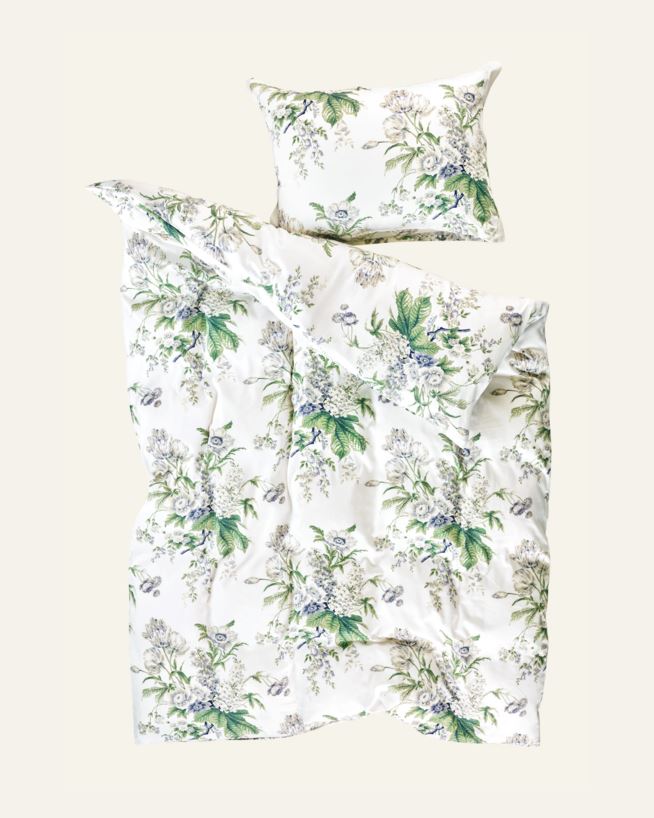 Sateng sengesett multi blå - 140x200 cm multi blå - 1