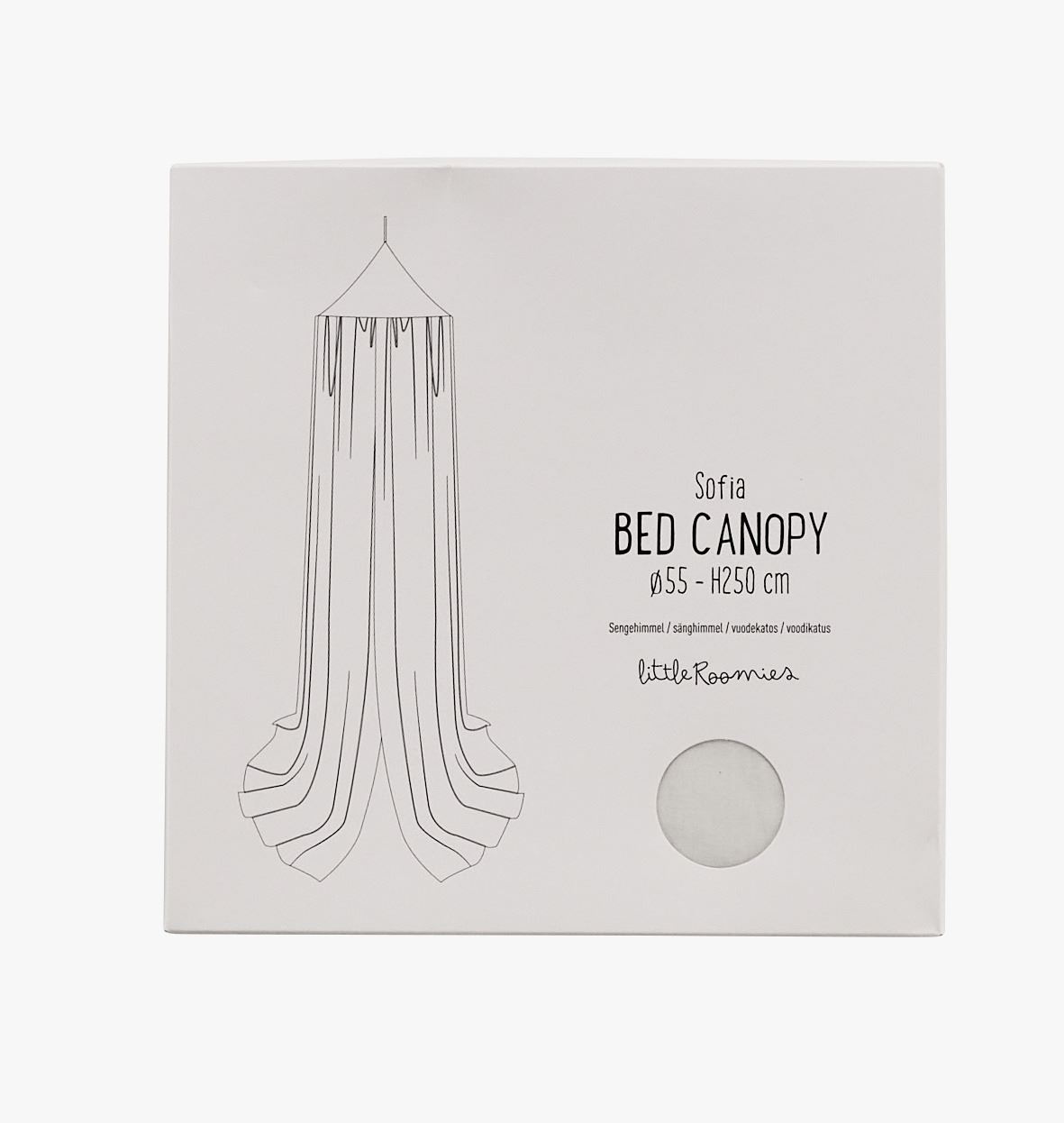 Sengehimmel hvit - 2