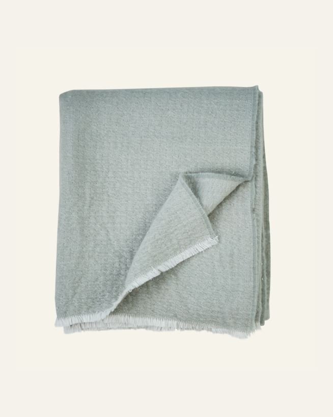 Pledd lindegrønn - 130x170 cm lindegrønn - 1