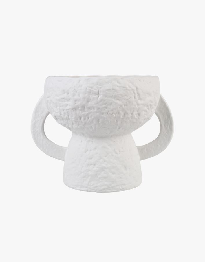 Vase hvit - 30x23x23 cm hvit - 1