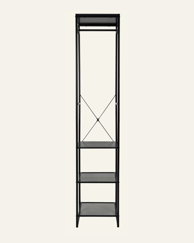 Klesstativ svart - 44x46,5x215 cm svart - 1