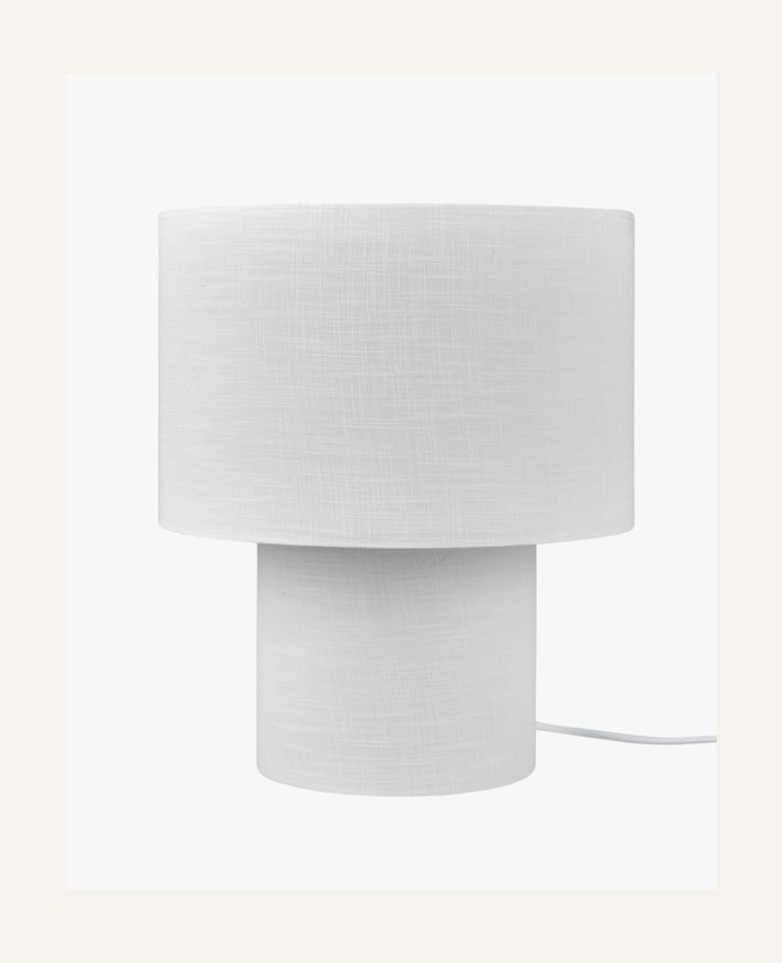 Bordlampe hvit - 32x32x38 cm hvit - 1