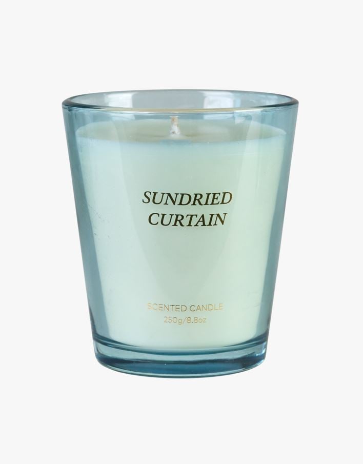 Duftlys blå - 250 g blå - 1