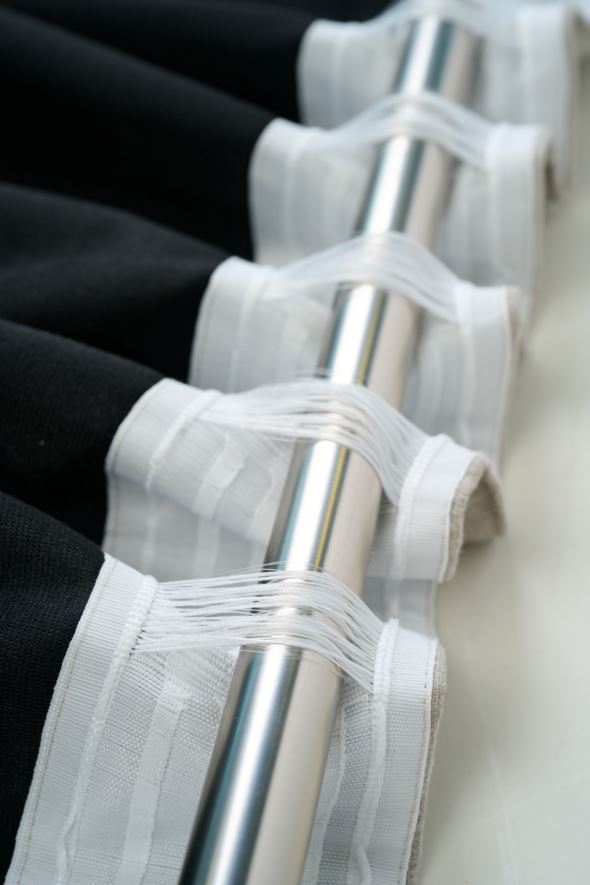 Lysdempende gardin sand - 5