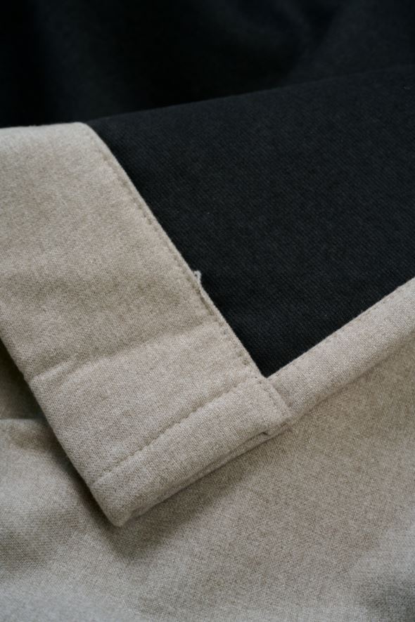 Lysdempende gardin sand - 6