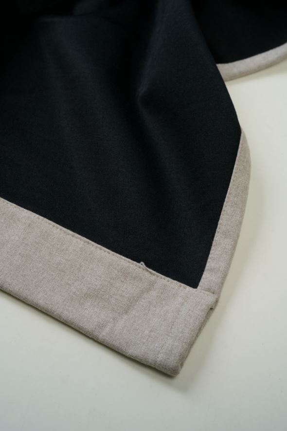 Lysdempende gardin sand - 4