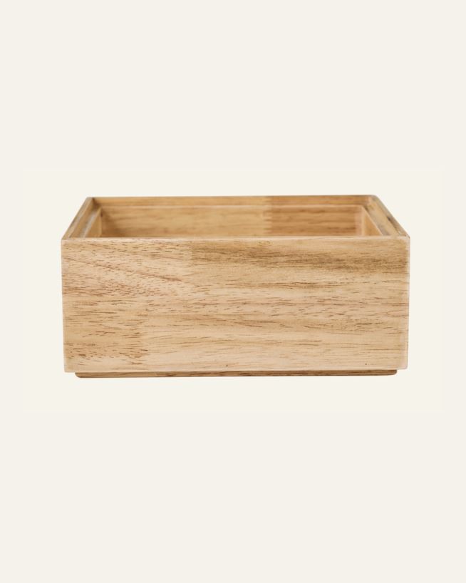 Stablebar oppbevaringsboks natur - 20x16x8 cm natur - 1