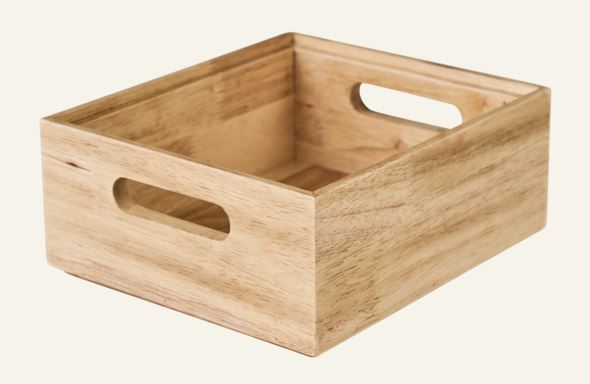 Stablebar oppbevaringsboks natur - 6