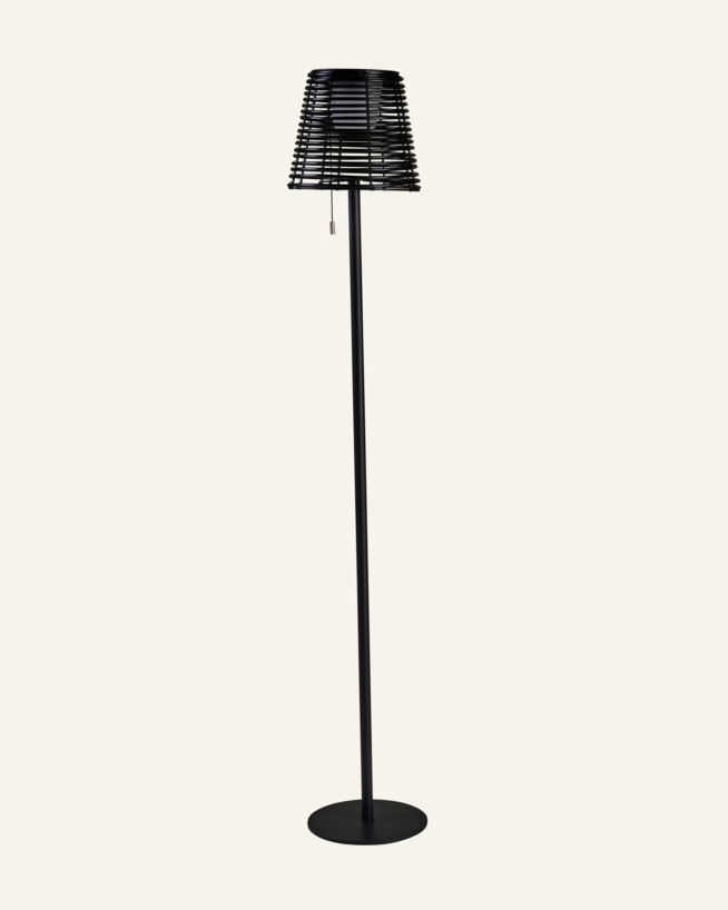 Led gulvlampe svart - 20x20x122 cm svart - 1