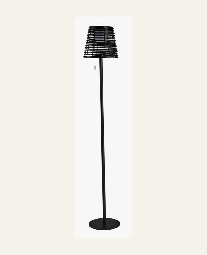 Led gulvlampe svart - 20x20x122 cm svart - 1