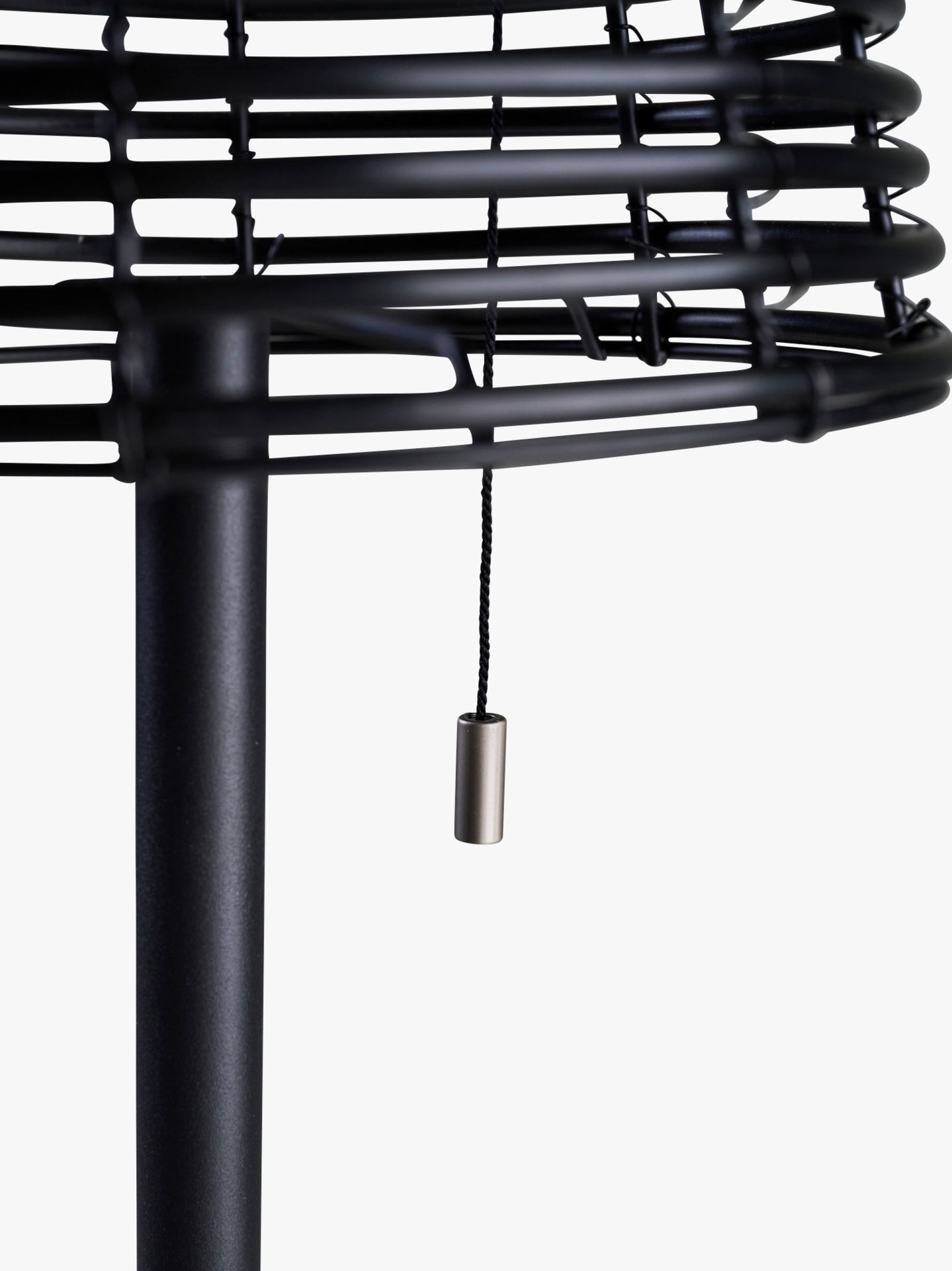 Led gulvlampe svart - 2