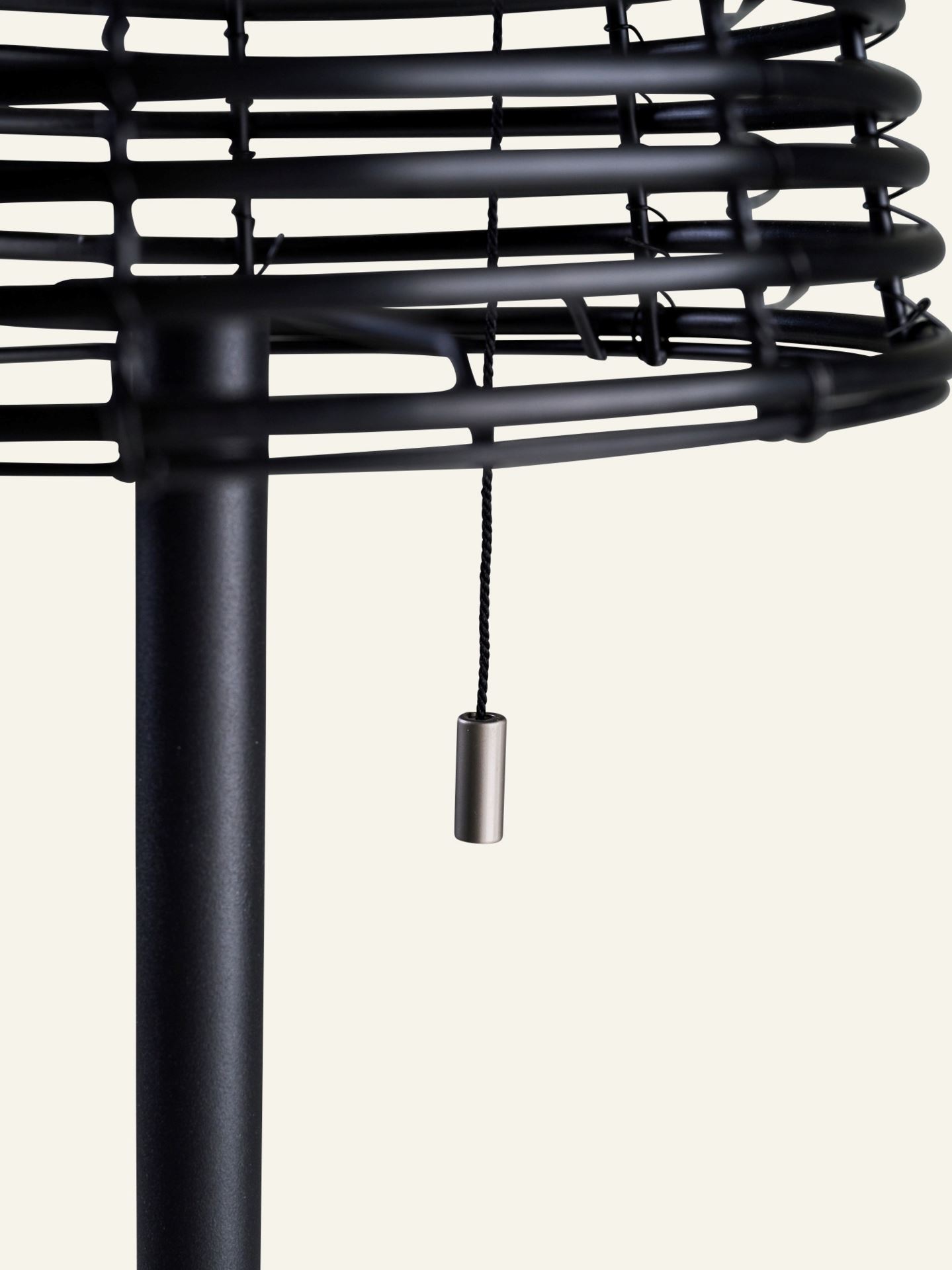 Led gulvlampe svart - 2