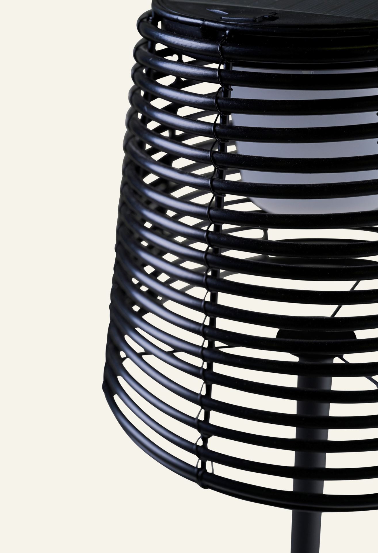 Led gulvlampe svart - 3