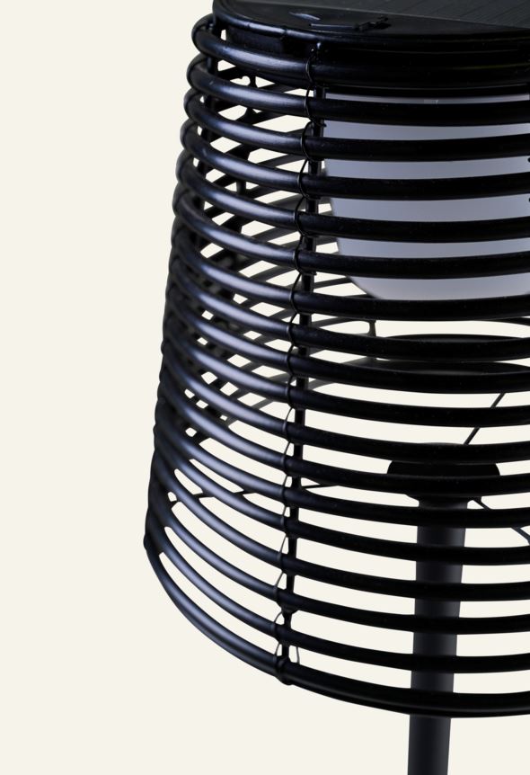 Led gulvlampe svart - 3