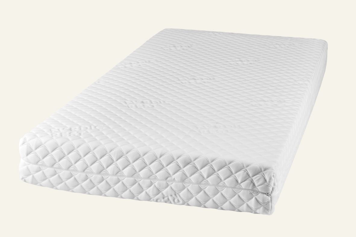 Fjærmadrass hvit - 4