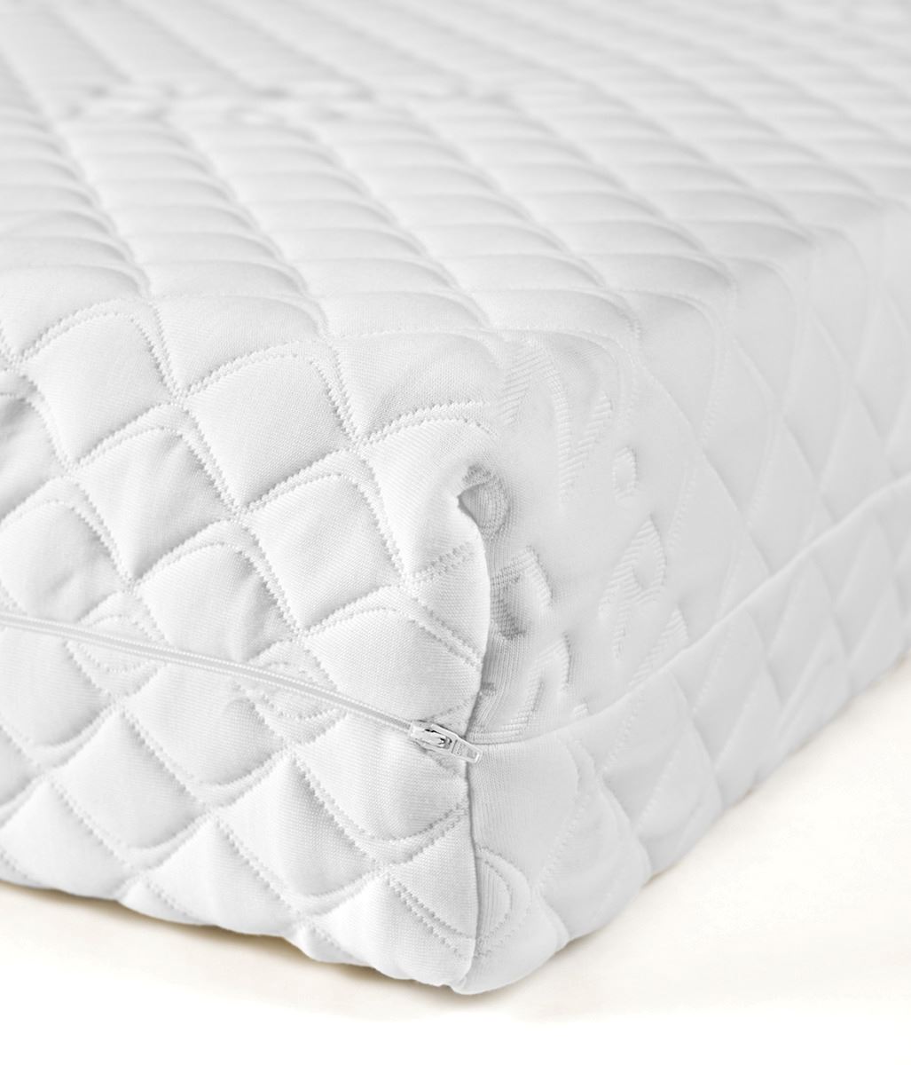 Fjærmadrass hvit - 3