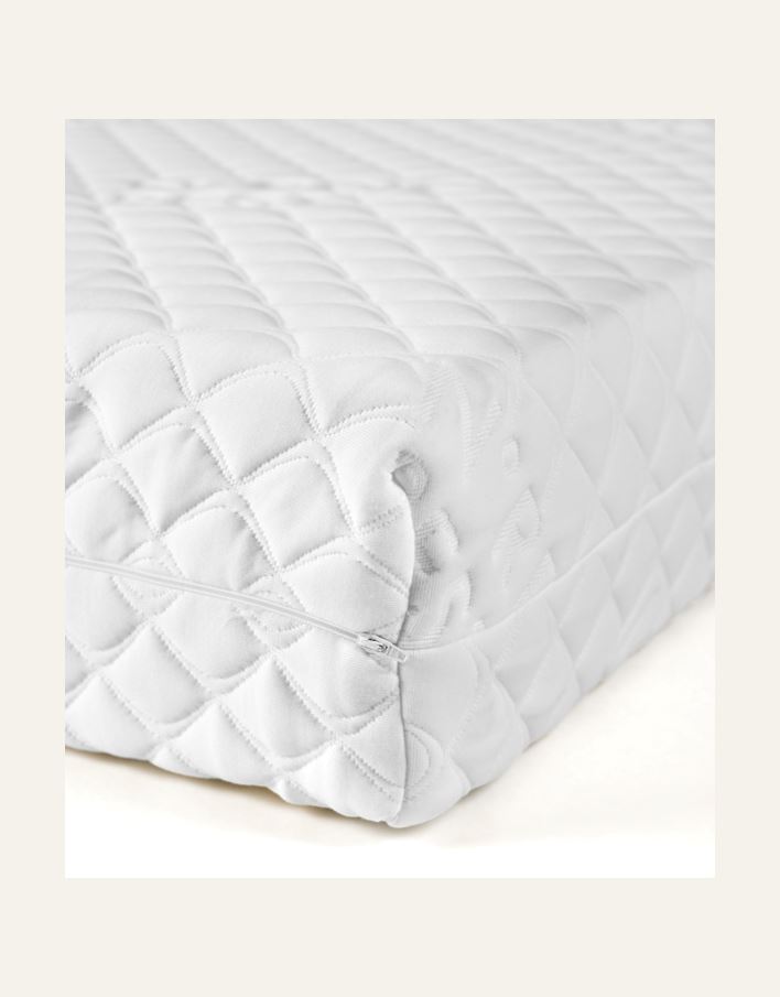 Fjærmadrass hvit - 3
