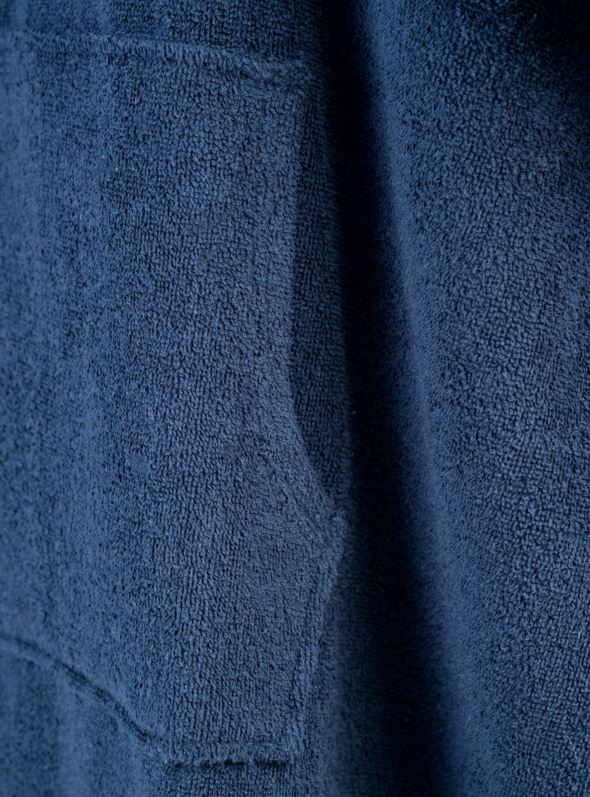 Poncho marineblå - 2