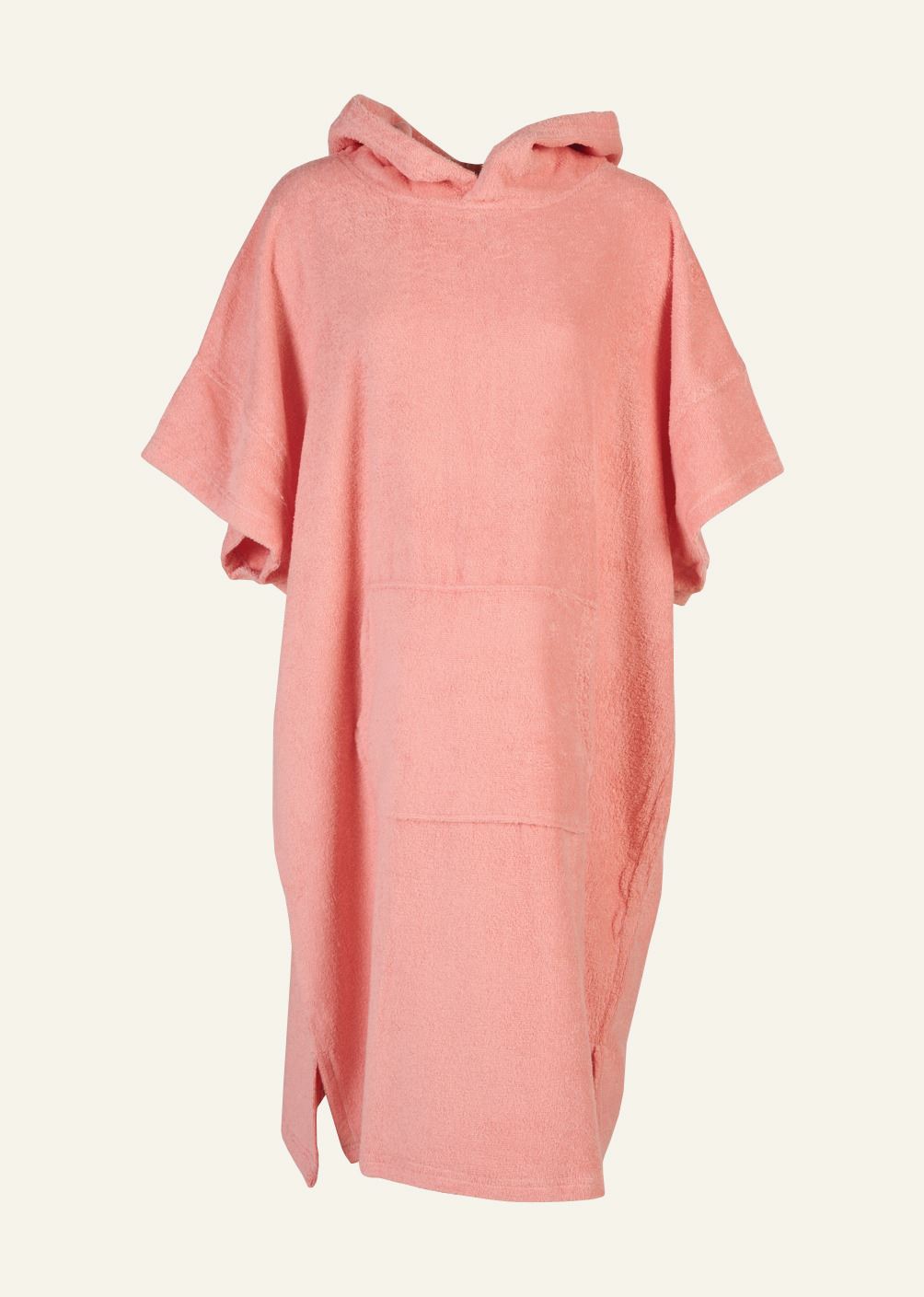 Poncho lys korall - 78x111 cm lys korall - 1