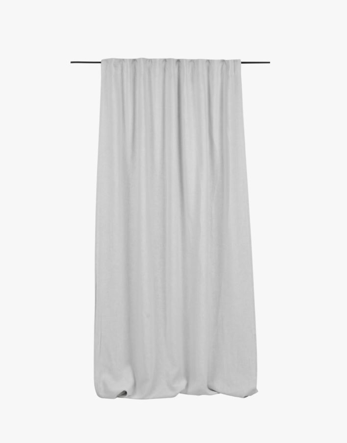 Lysdempende lingardin hvit - 135x300 cm hvit - 1