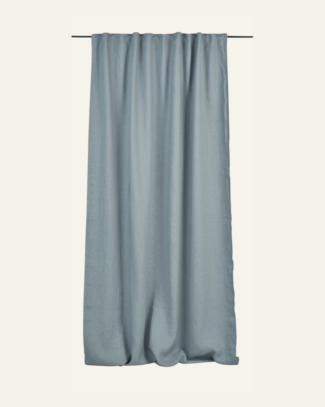 Lysdempende lingardin lys blå - 135x250 cm lys blå - 1