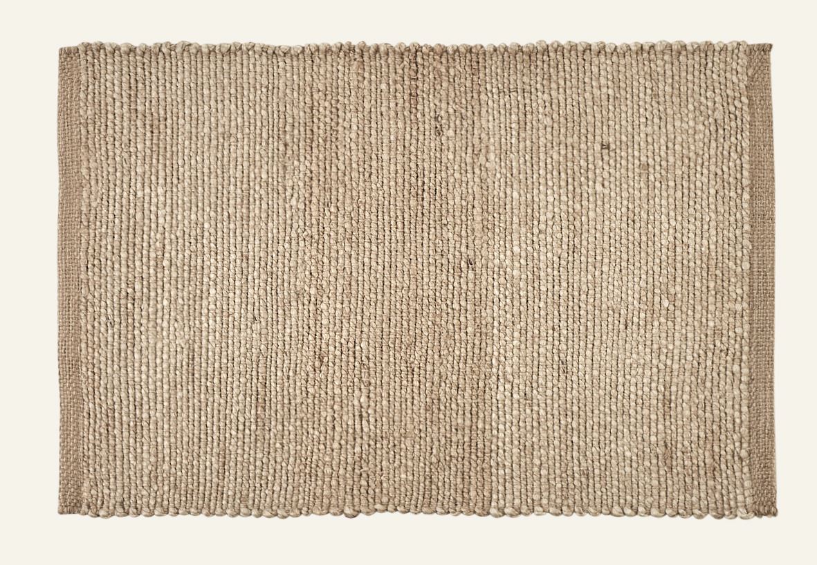 Dørmatte natur - 50x80 cm natur - 1