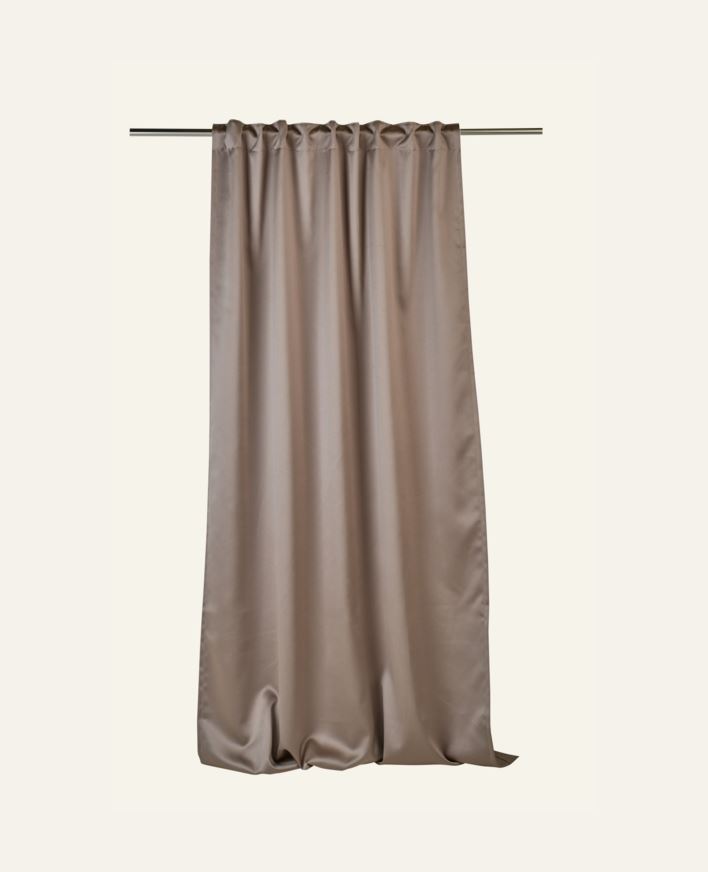 Gardin mørk sand - 135x220 cm mørk sand - 1