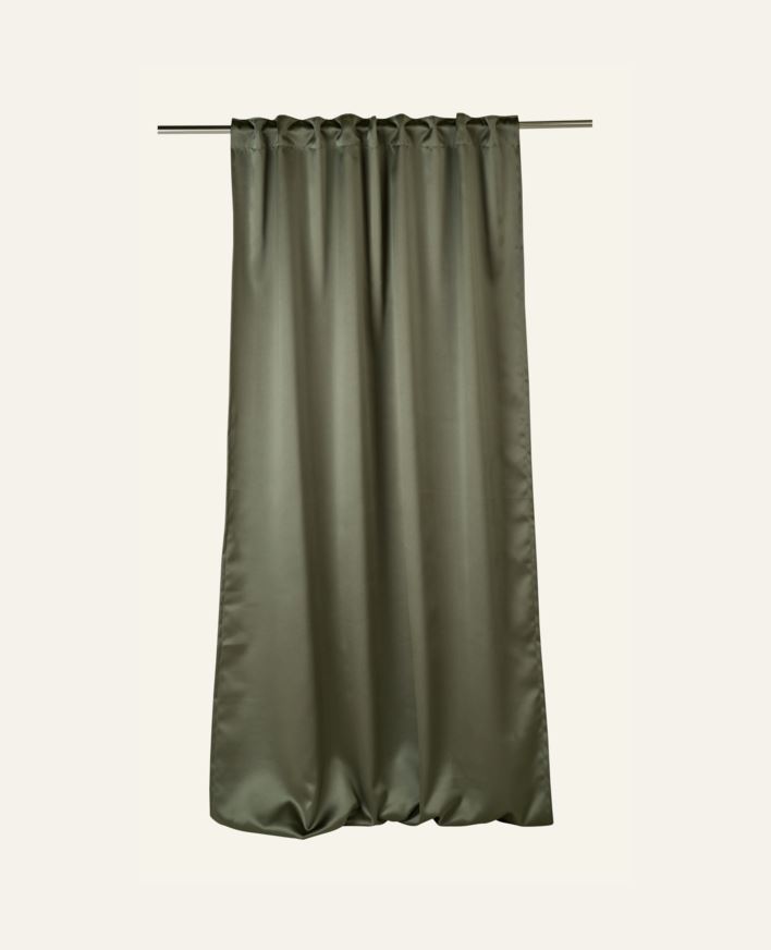 Gardin mørk grønn - 135x240 cm mørk grønn - 1