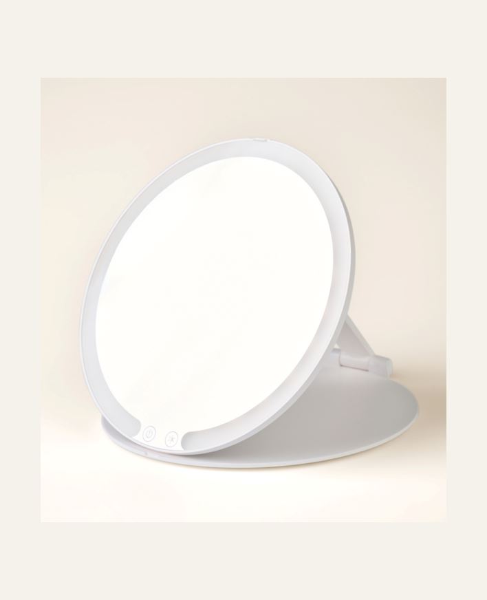 Speil hvit - 19,7x20x1,5 cm ø20 hvit - 1