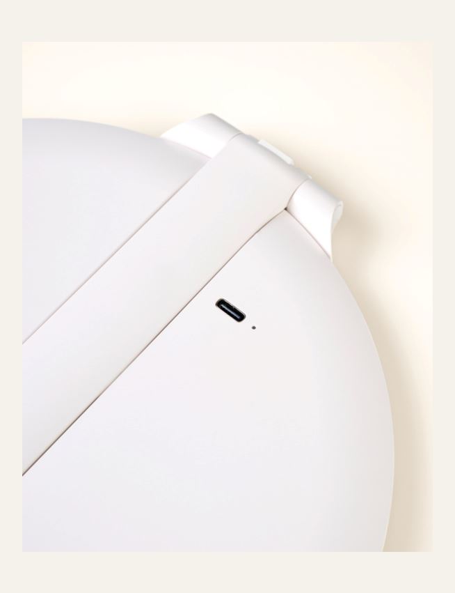 Speil med led-lys hvit - 3