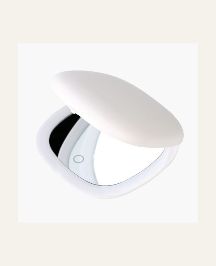 Speil hvit - 9,8x9,9x2,5 cm hvit - 1