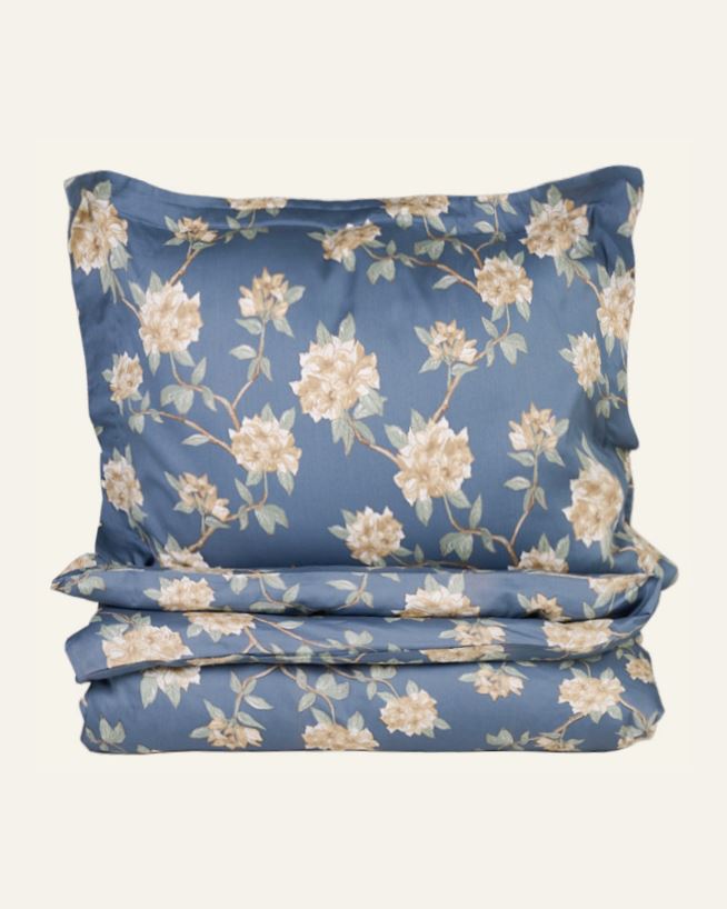 Sateng sengesett tåkeblå - 200x220 cm tåkeblå - 1