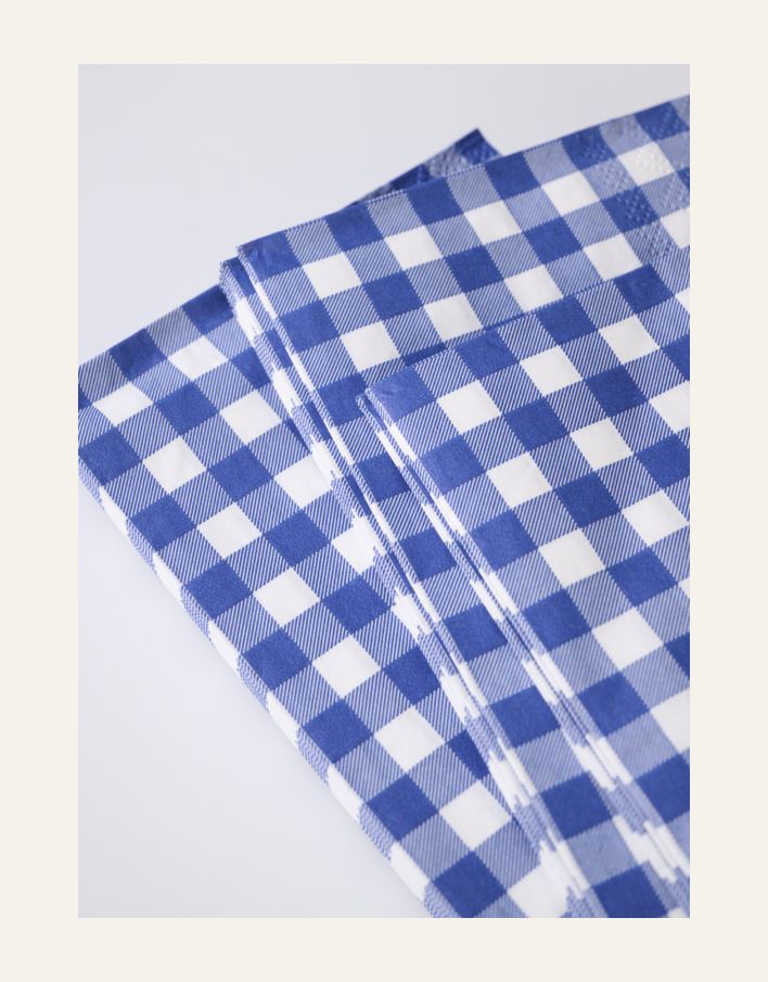 Kjøkkenservietter gråblå - 2