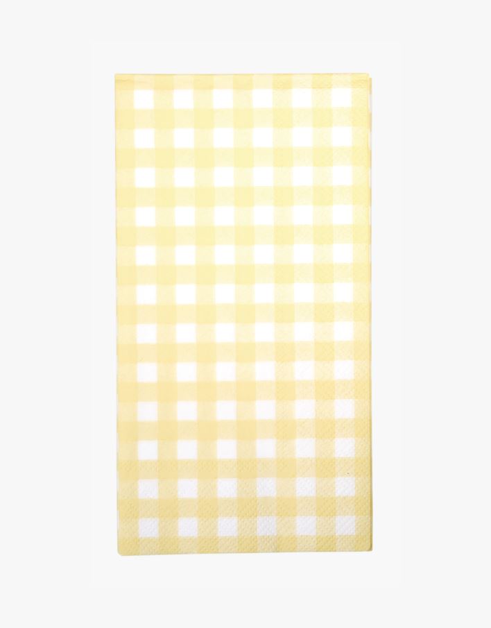 Kjøkkenservietter gul - 33x42 cm gul - 1