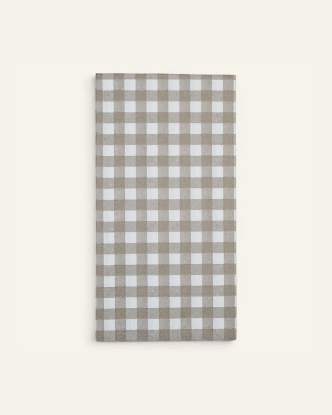 Kjøkkenservietter brun - 33x42 cm brun - 1