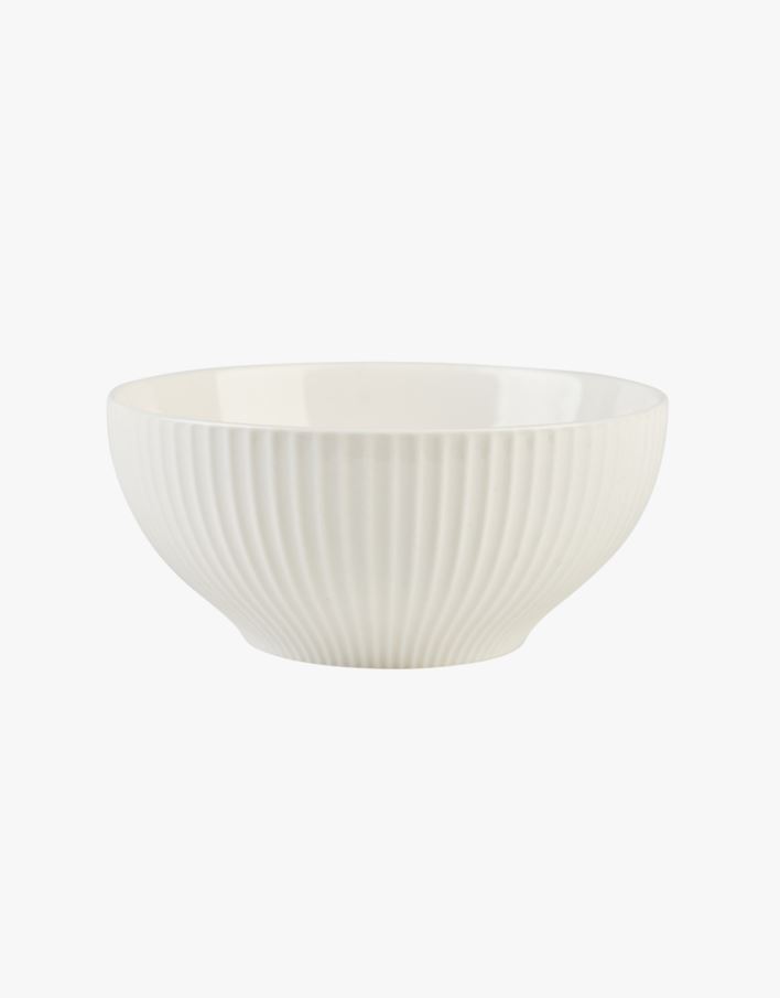 Liten bolle hvit - ø11,4 h 5,2cm hvit - 1