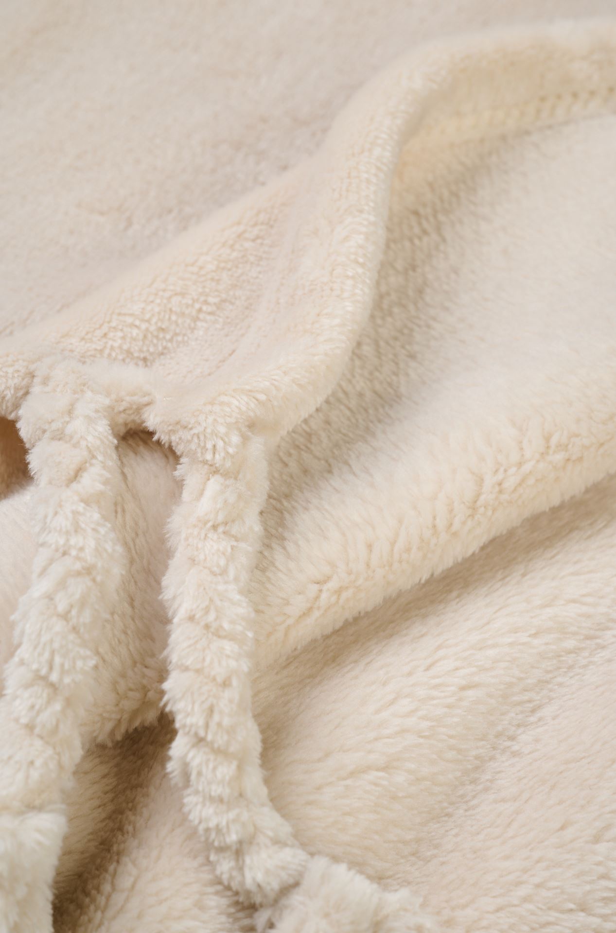 Fleecepledd lys beige - 2