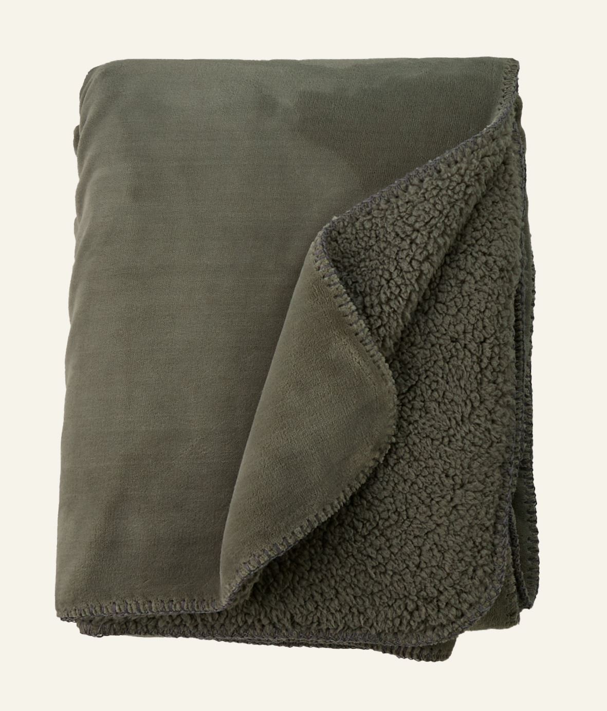 Fleecepledd olivengrønn - 2