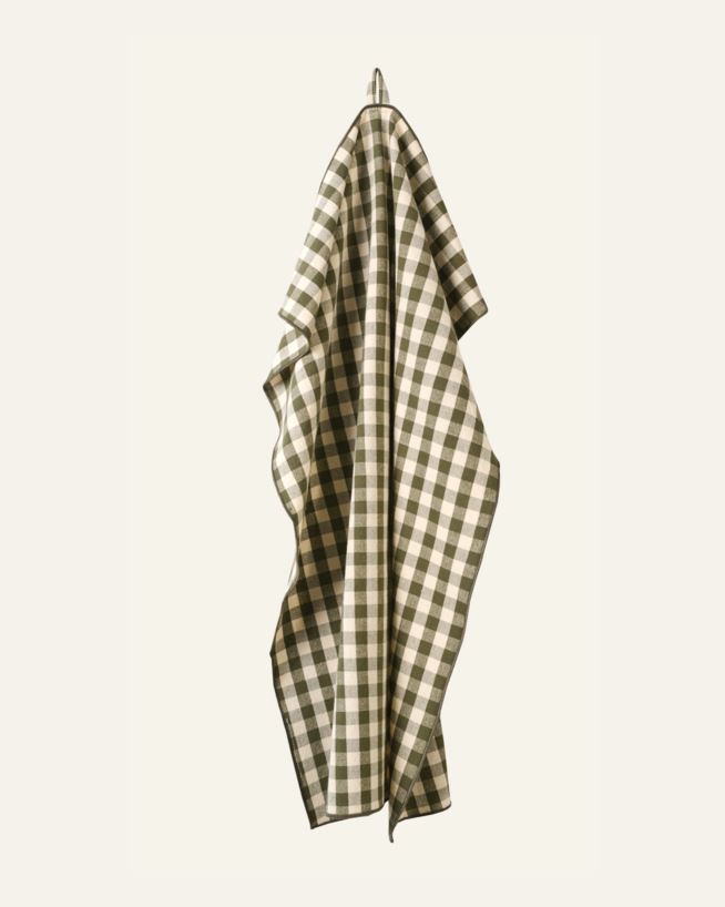 Kjøkkenhåndkle mosegrønn - 47x70 cm mosegrønn - 1