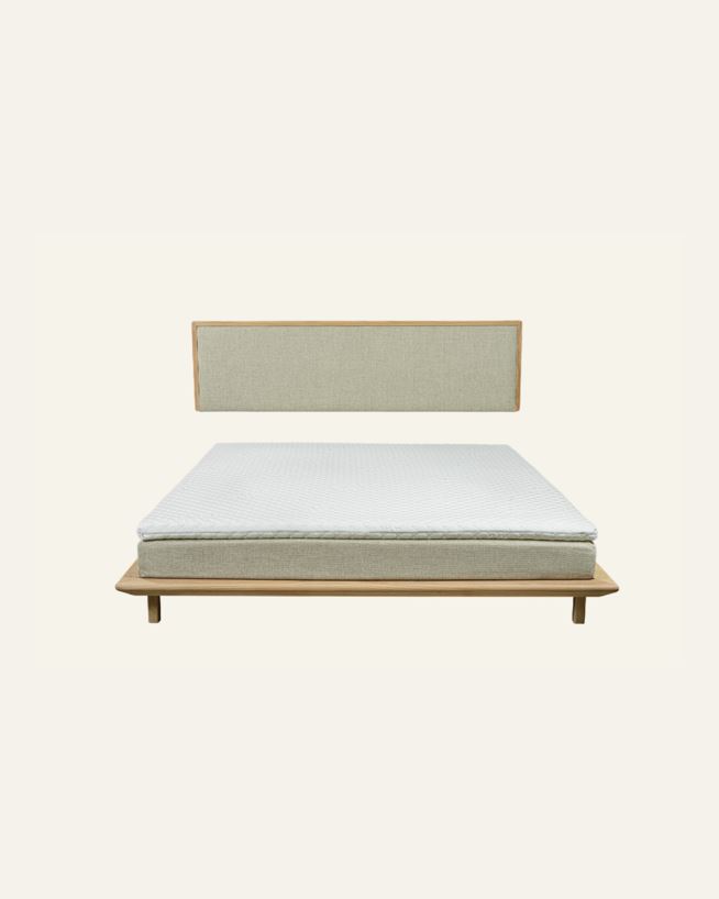 Seng naturoljet eik - 180x200 cm Naturoljet eik - 1